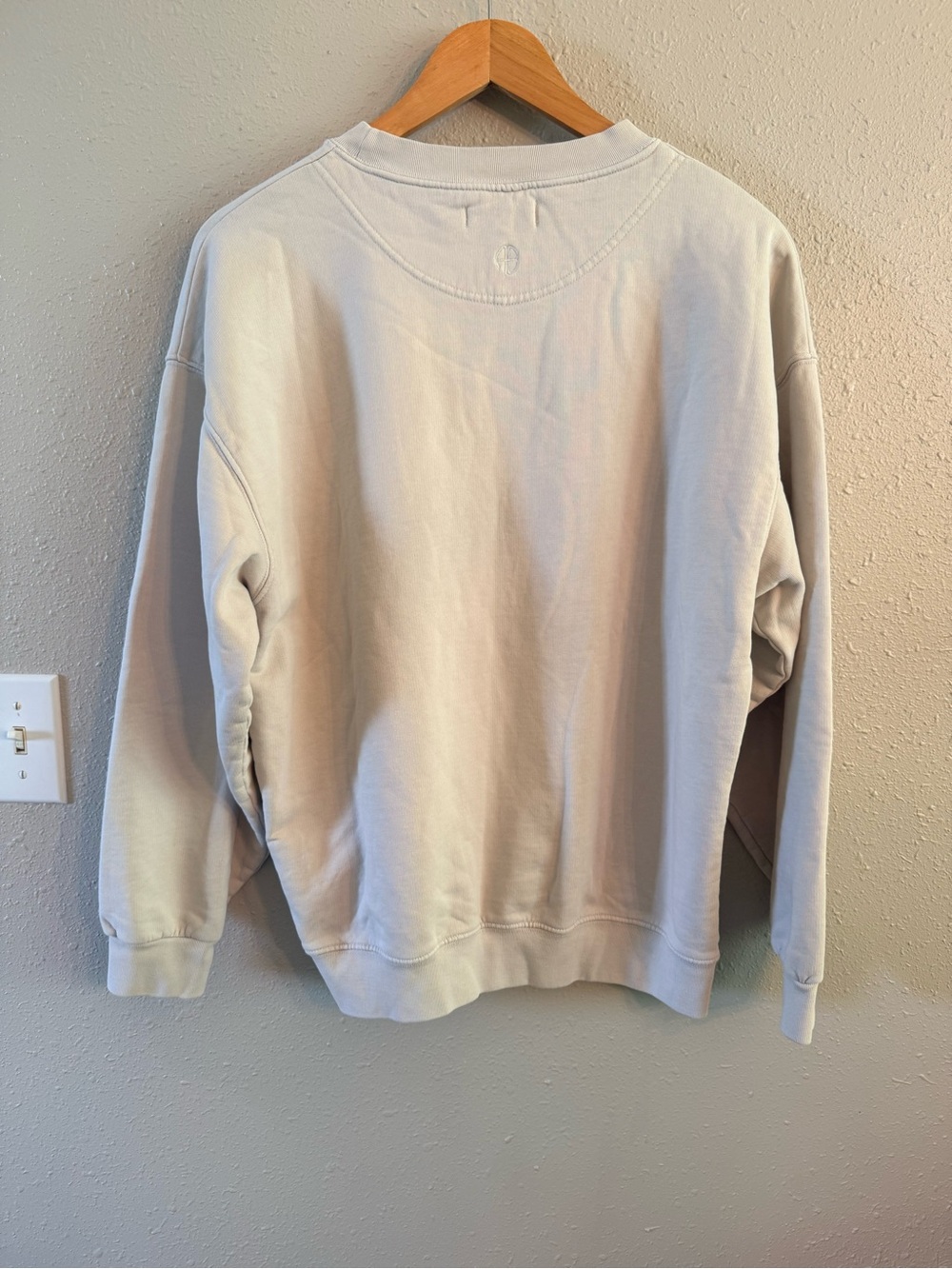 Anine Bing Tiger Muse Sweatshirt Medium Beige - Picture 4 of 7